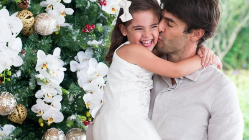 Kaká se derrete em homenagem à filha Esther: “um presente do Senhor”