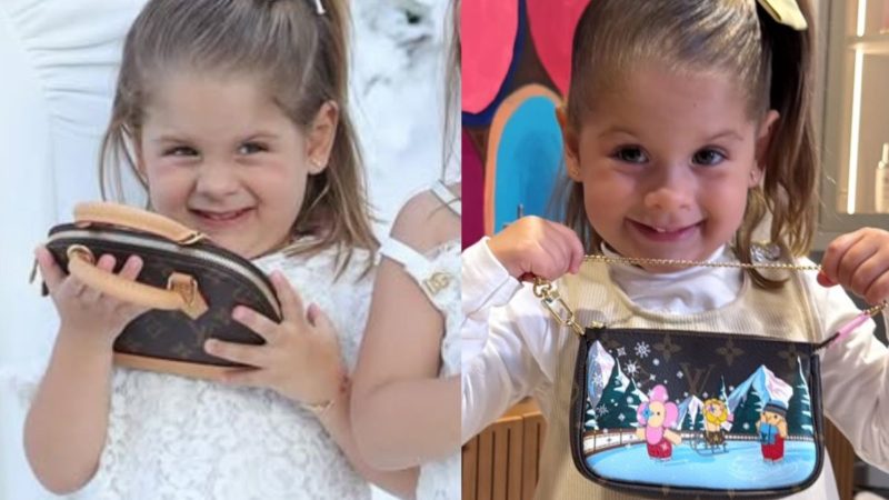 Estilo em Miniatura: Maria Flor Transforma Acessórios em Protagonistas de Luxo