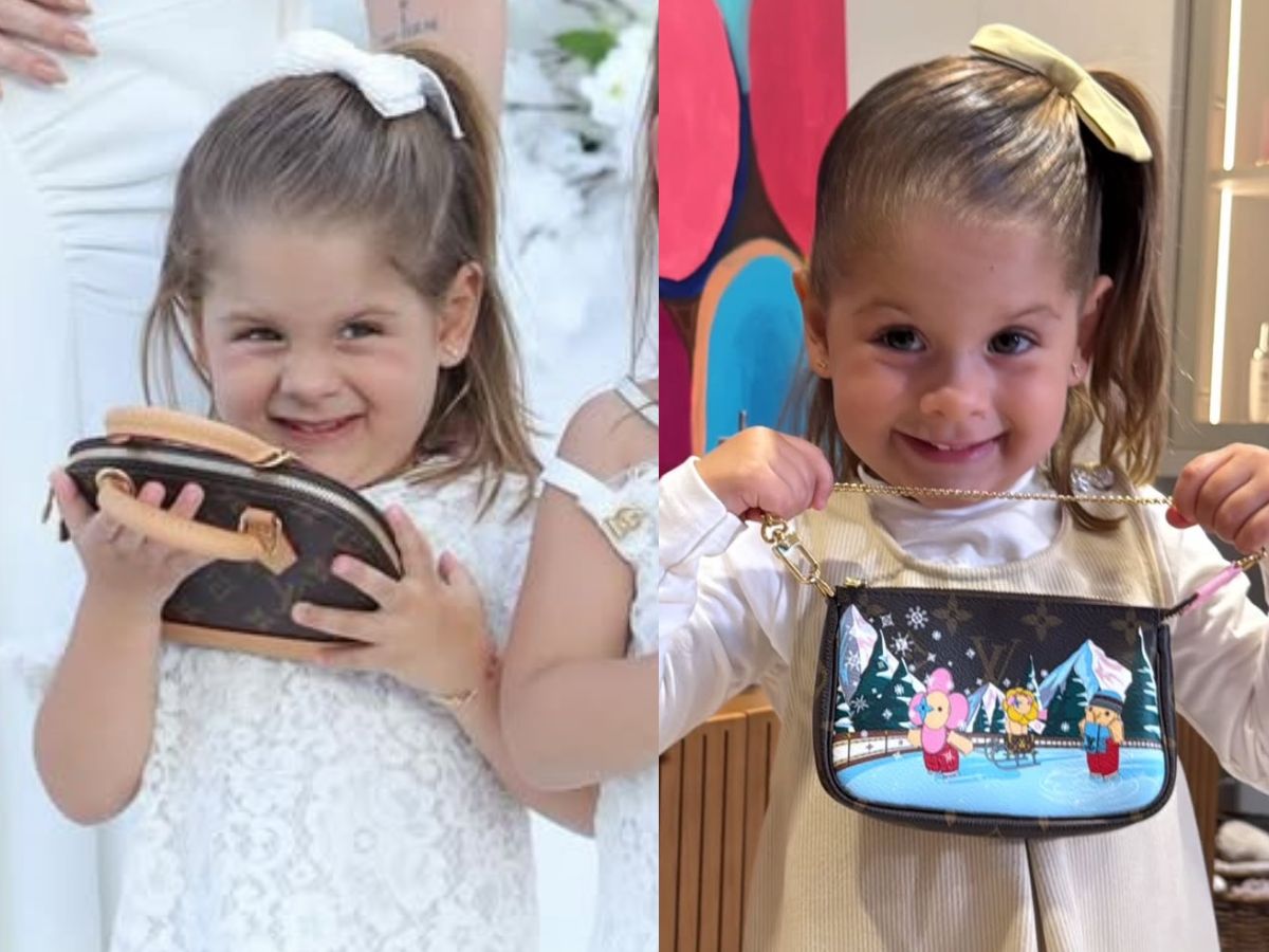 Estilo em Miniatura: Maria Flor Transforma Acessórios em Protagonistas de Luxo