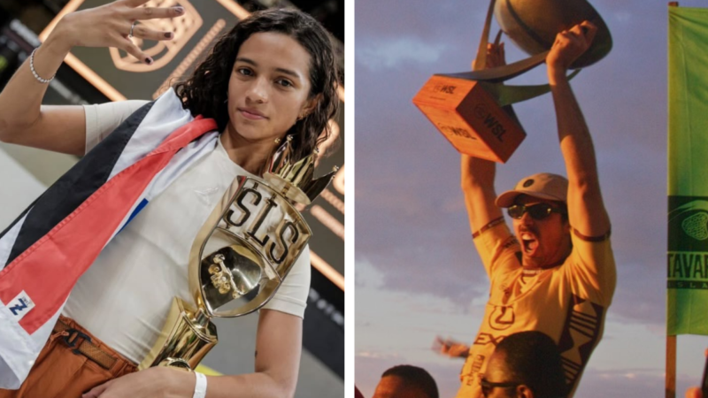 Brasil no Pódio: Skatistas e Surfistas Confirmam o País Como Potência Global